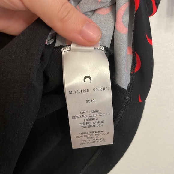 Marine Serre Upcycled Shirt - Picture 3 of 5